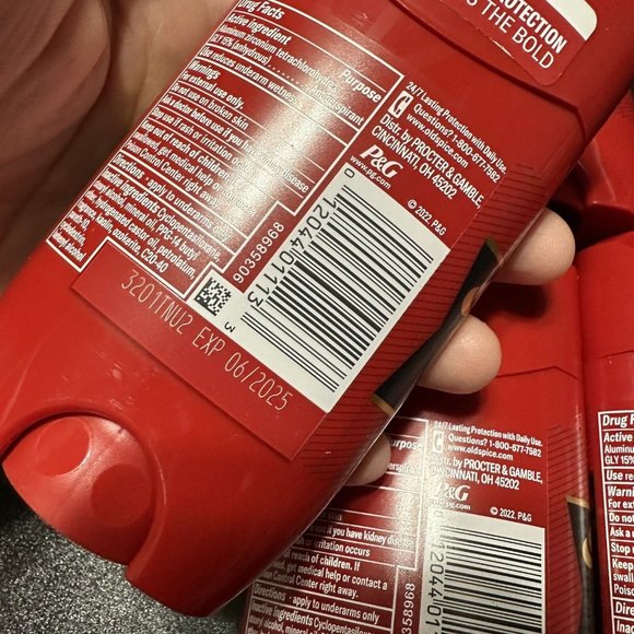 Lot Of 5 Old Spice Swagger Antiperspirant Deodorant Scent of Cedarwood 2.6oz - Picture 5 of 5